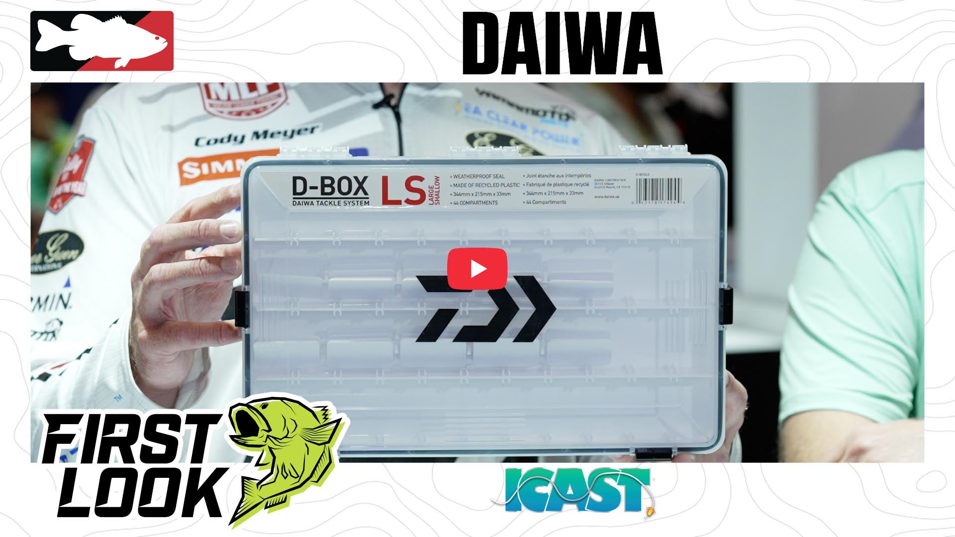 Daiwa D-Box  Storage Boxes with Cody Meyers 