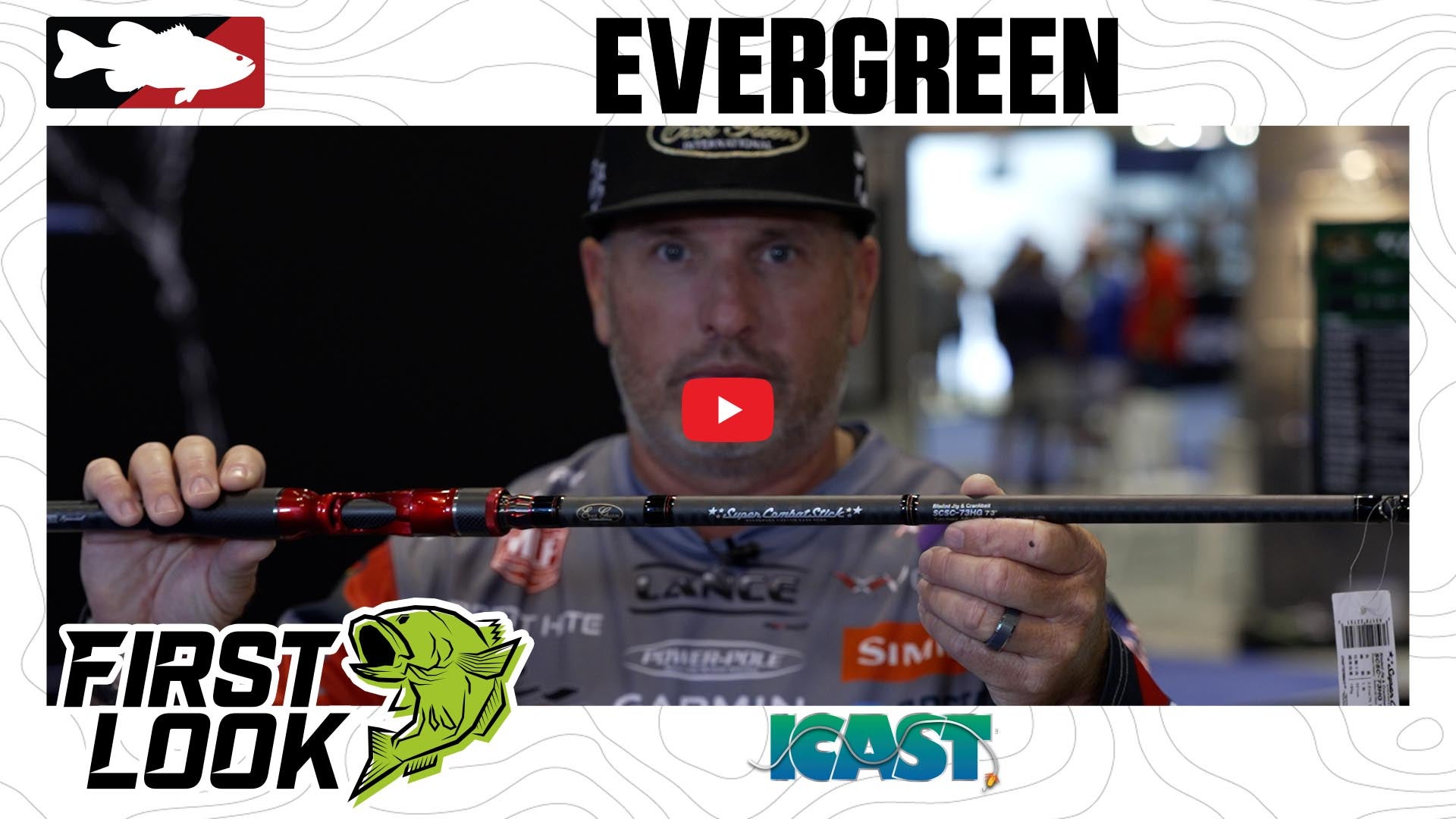 Evergreen Super Combat Stick Rod with Brett Hite 