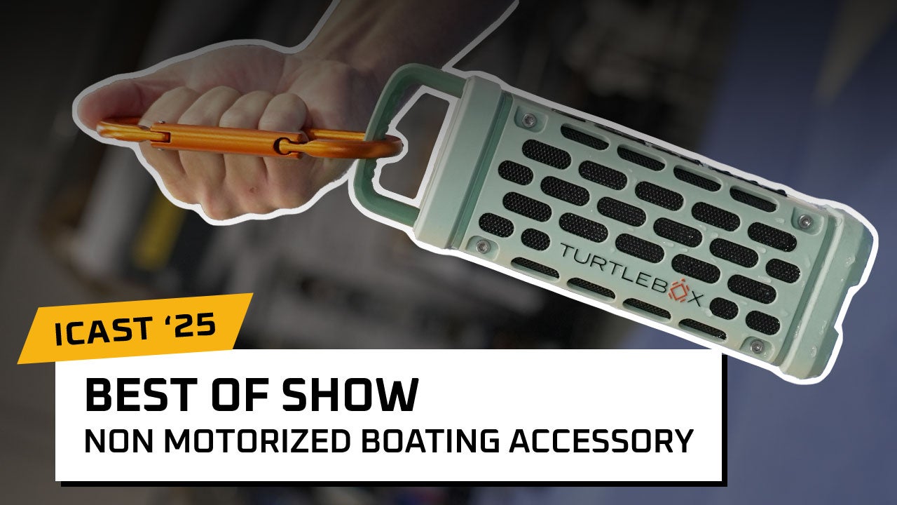 Turtle Box Ranger Speaker - Best Non Motorized Boating Acc.