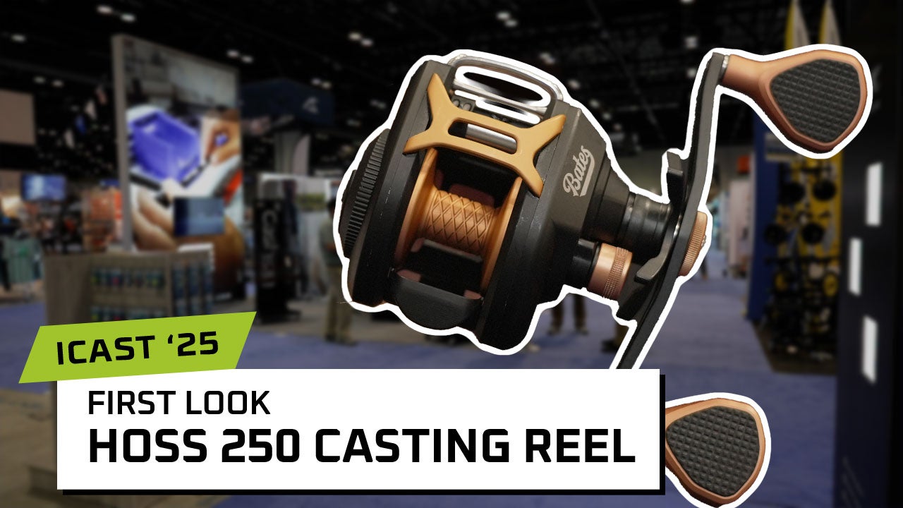 Bates Fishing Co. HOSS 250 Casting Reel