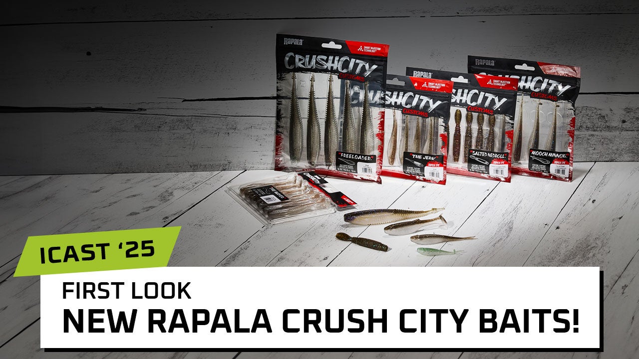 All New Rapala Crush City Releases!