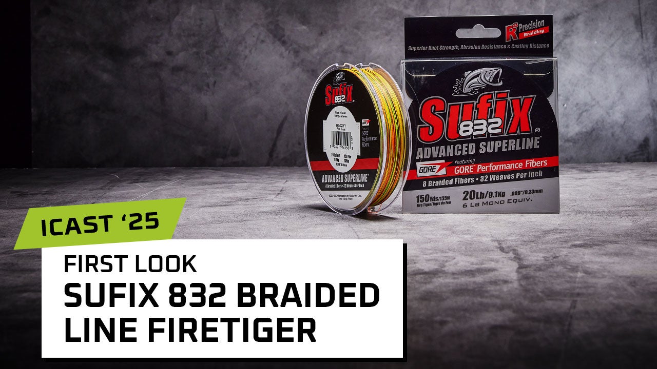 Sufix 832 Braided Line Firetiger