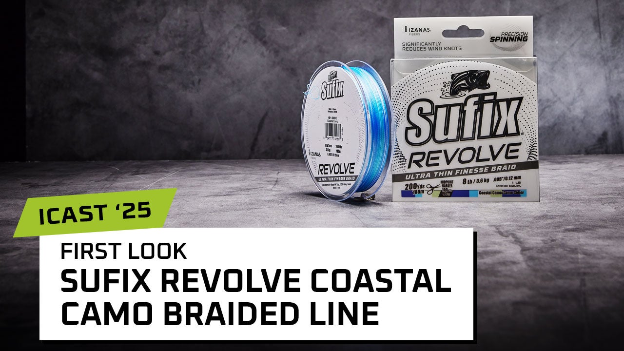 Sufix Revolve Coastal Camo Braided Line