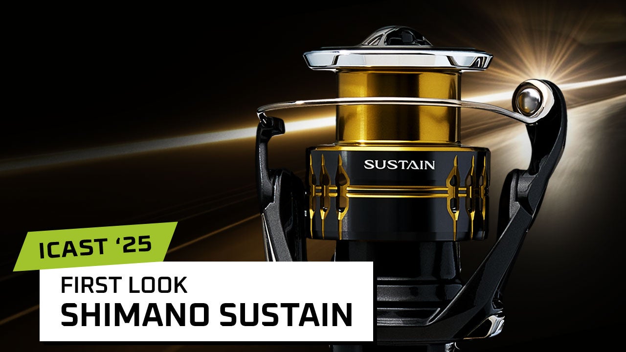 Shimano Sustain Spinning Reels with Alex Wetherell 
