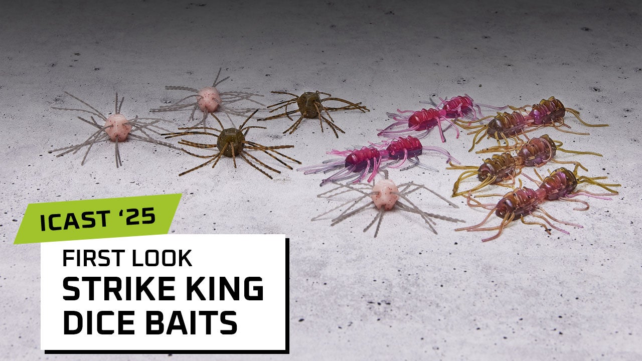 Strike King Dice Baits - Tumbleweed and Sexy Bug