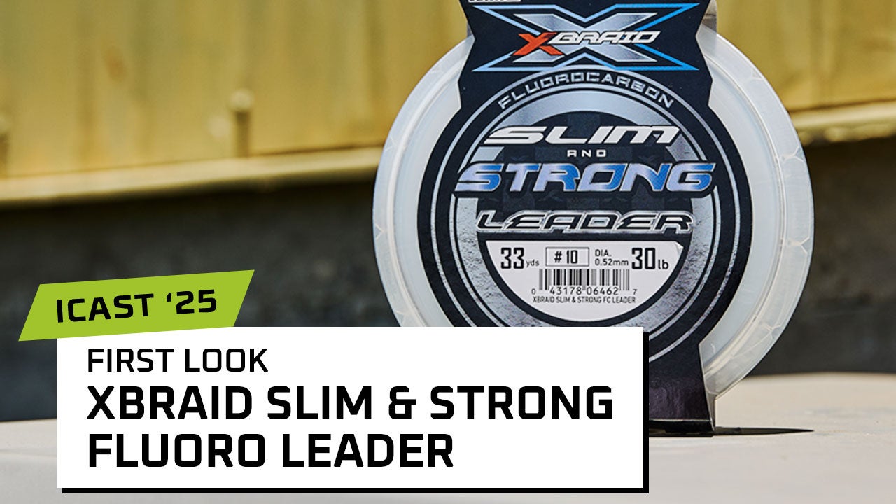 Xbraid Slim and Strong Fluorocarbon Leader Line