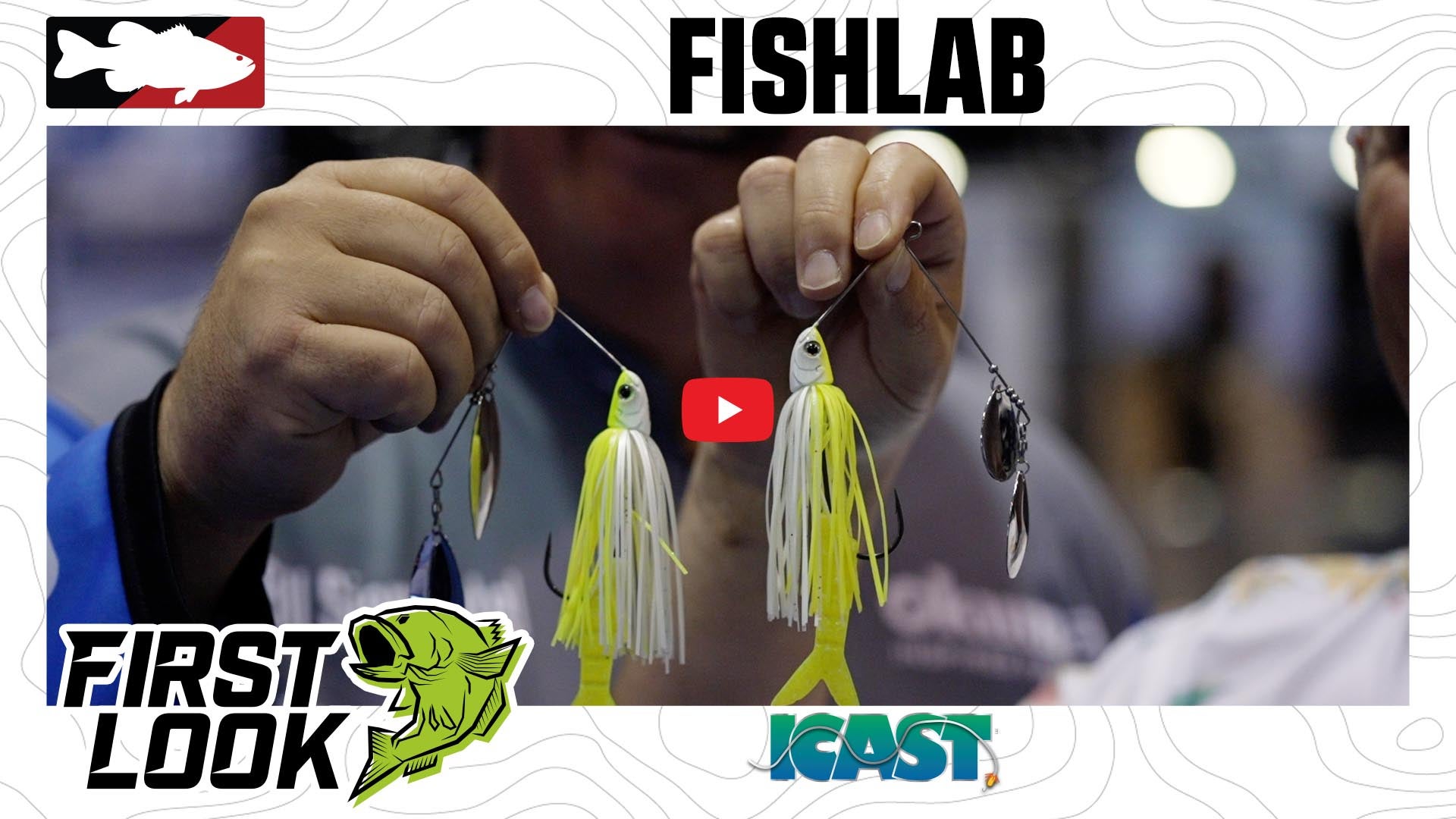 Fishlab Bio Blade Spinnerbait & BBZ Mimic Tail Trailer 