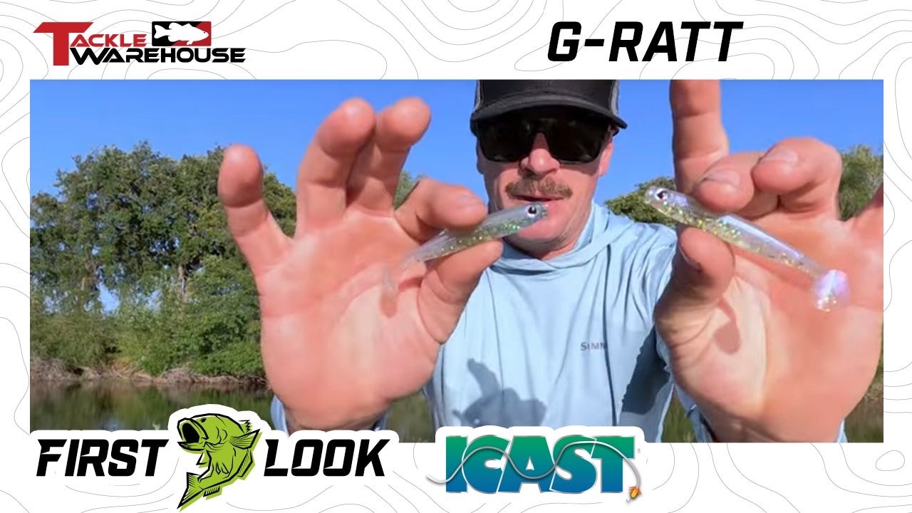 G-Ratt Baits Thin Swim Swimbait New Colors & New 3