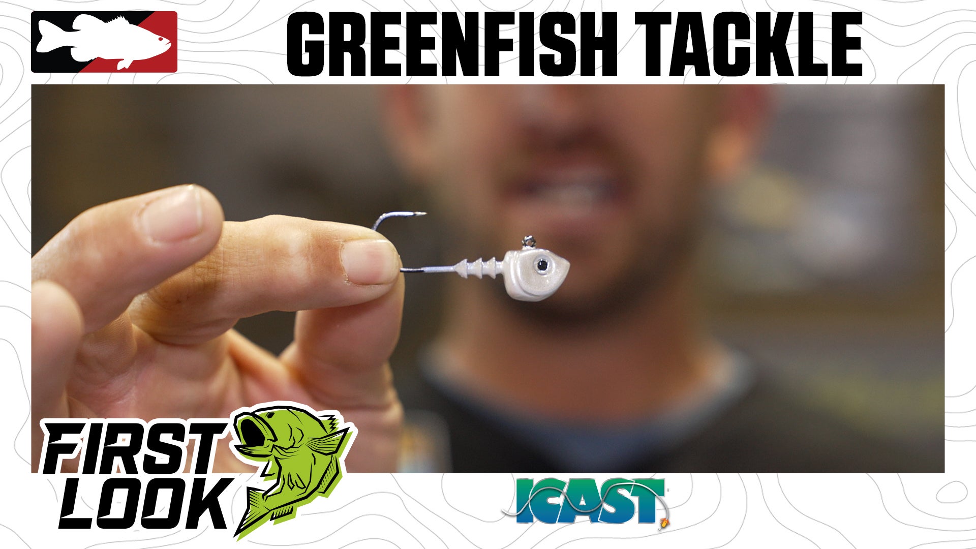 Greenfish Tackle Bad Little Shad Jig Head w. Bryan New 