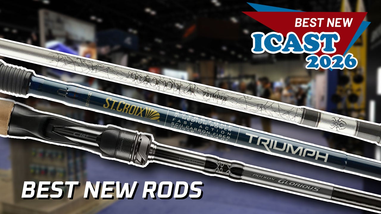 Best New Bass Fishing Rods from ICAST 2026!
