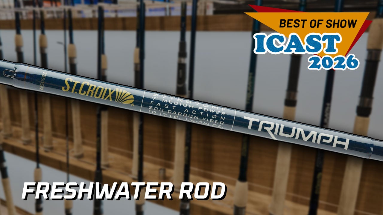 St. Croix Triumph Series Rods - Best Freshwater Rods