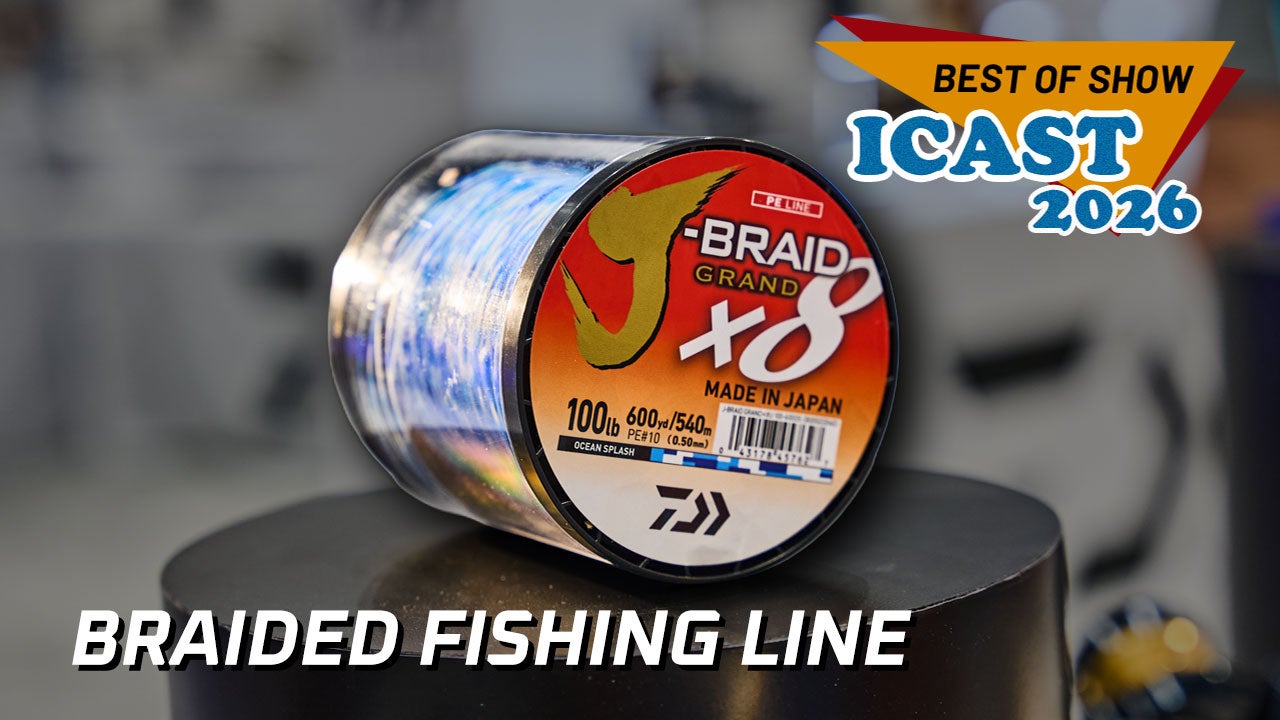 Daiwa J-Braid Grand 8X Braid Ocean Splash Best Braided Line