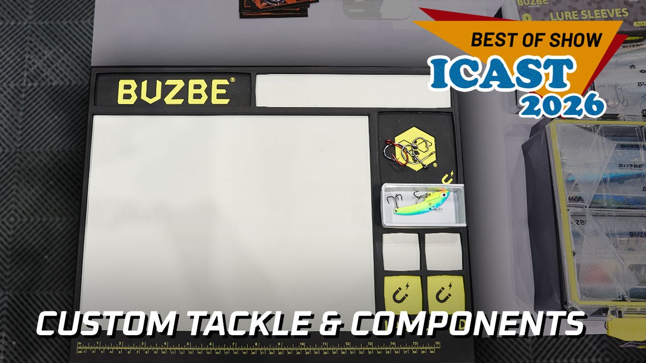 Buzbe Magnetic Launch Pad - Best Custom Tackle & Components