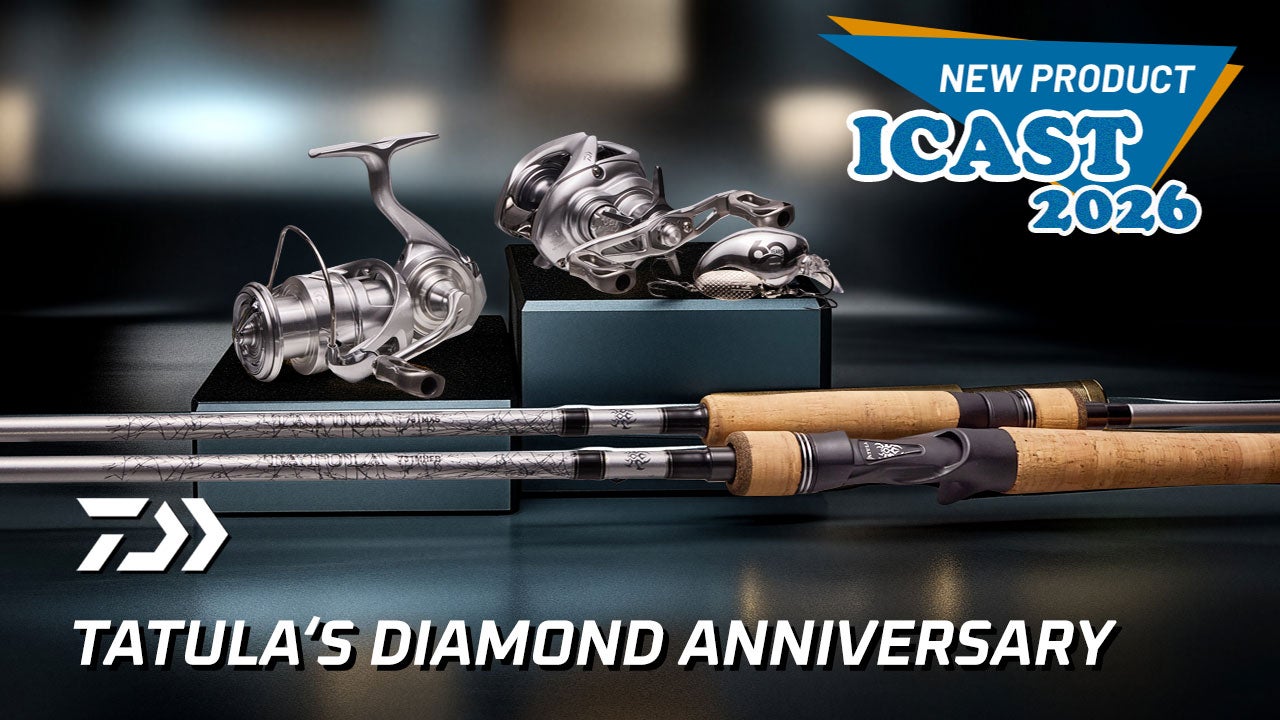 Daiwa Tatula 60th Anniversary Rods and Reels