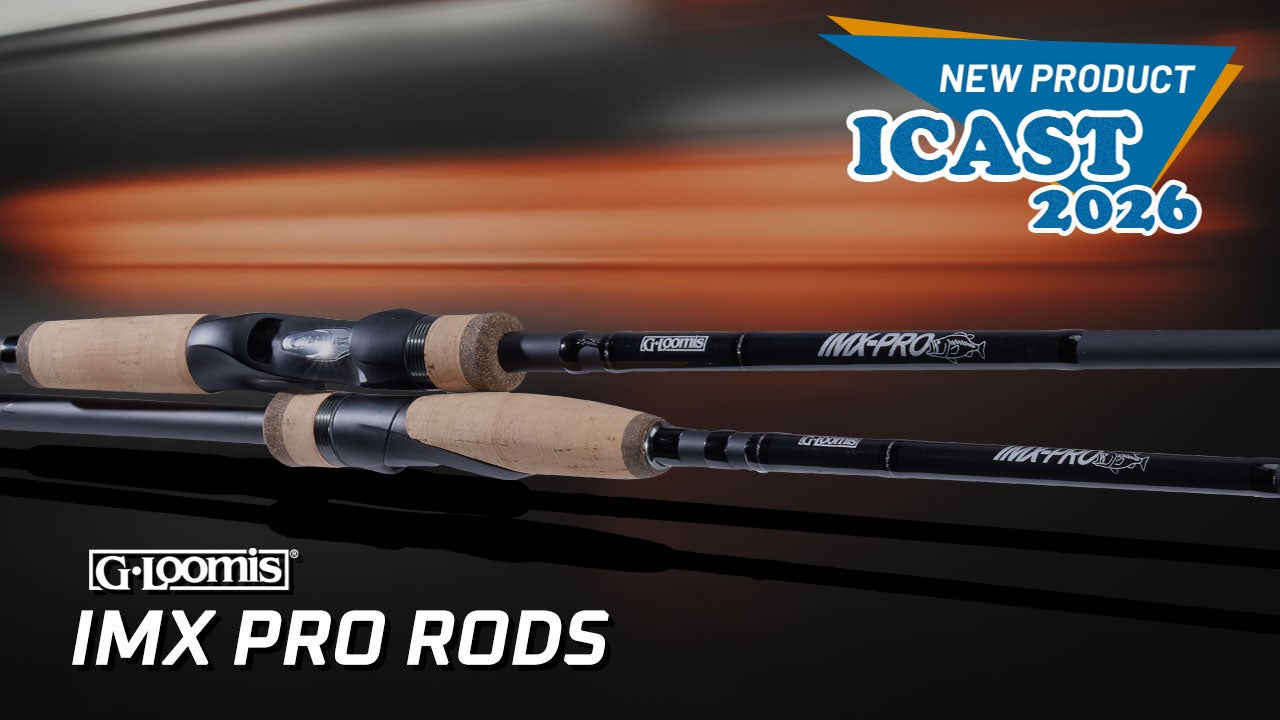 New G. Loomis Pro IMX Rod Series