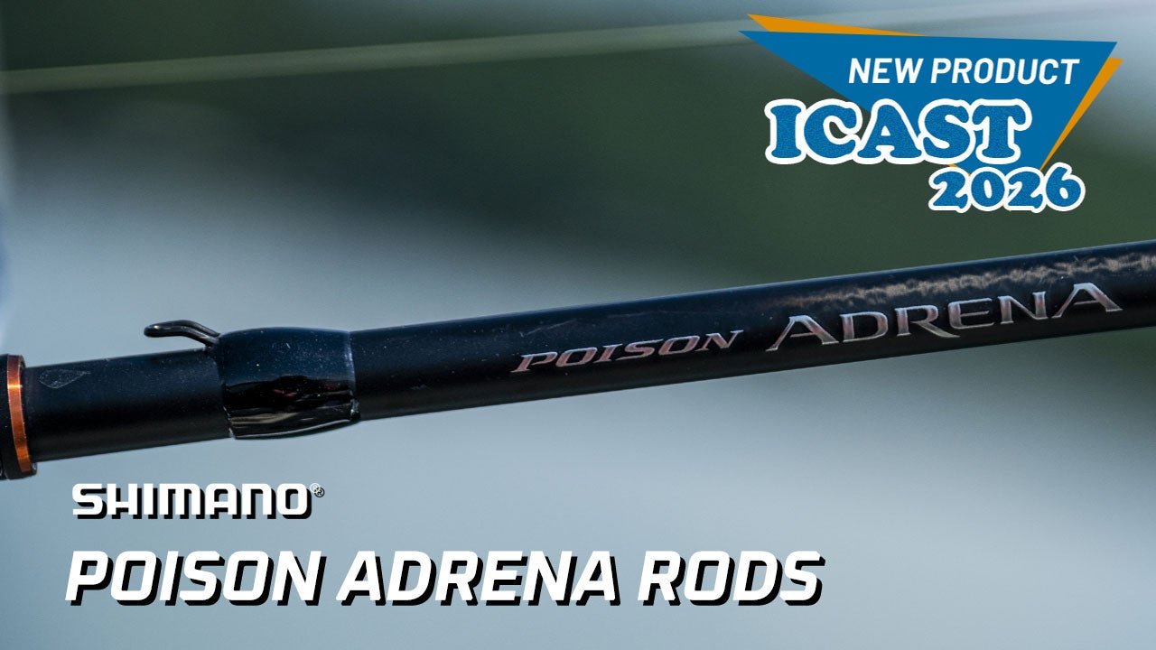 NEW Shimano Poison Adrena Fishing Rod Lineup Extension