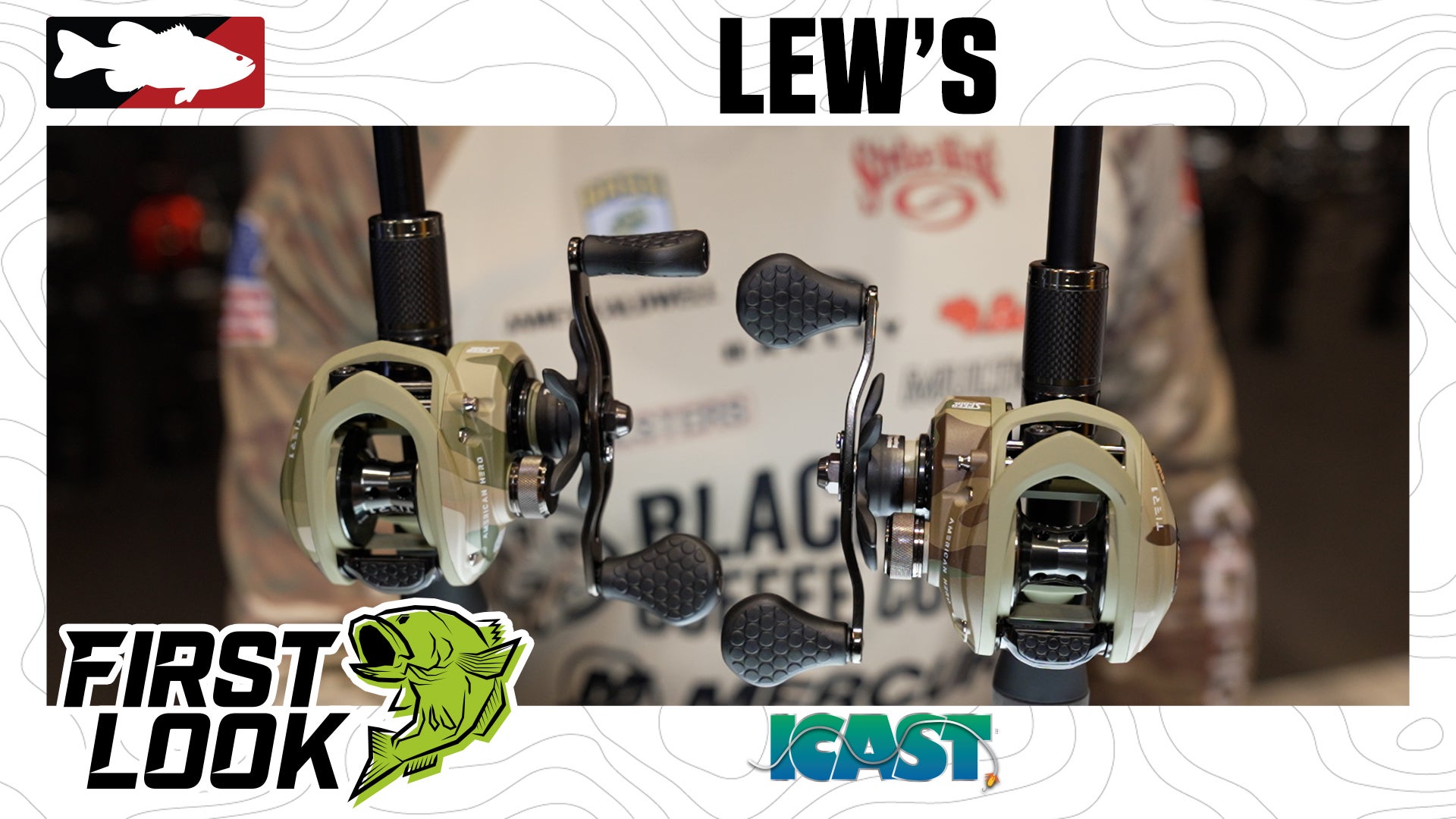 Lew's American Hero Tier 1 LFS Casting Reel w Caldwell