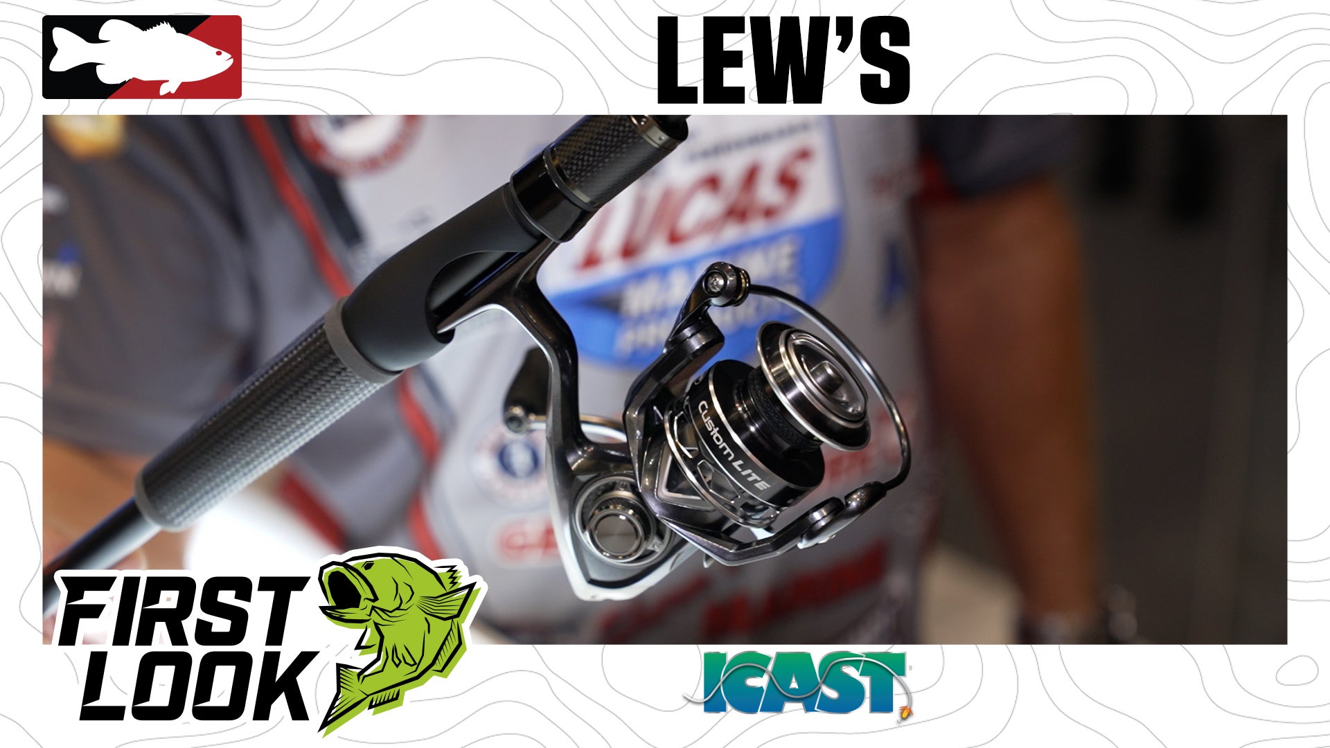Lew's Custom Lite Series Spinning Reels w. Bill McDonald