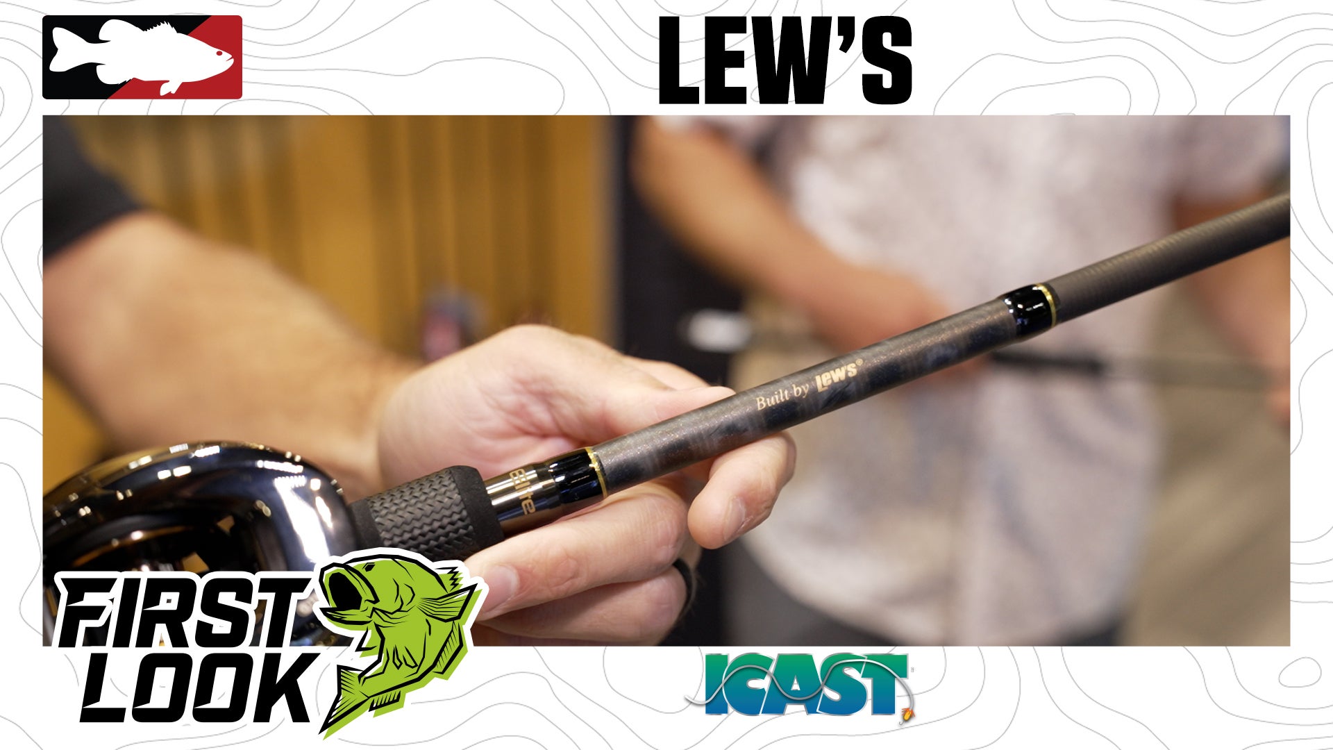 Lew's Elite Series Casting and Spinning Rods w Tony Merhl