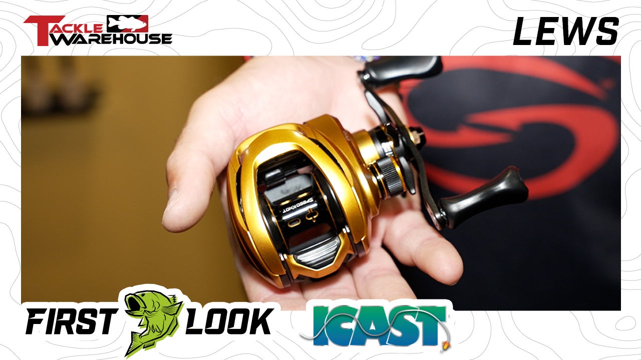 Lews Custom, Custom Pro & Speed Spool Cast Reels w Tristan