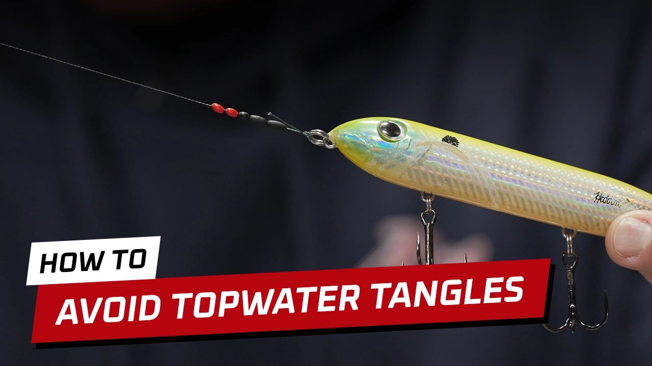 How Jared Lintner Avoids Topwater Tangles