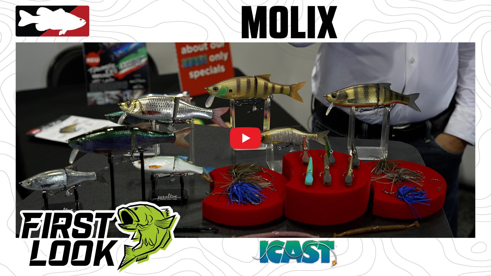 Molix Glide Baits, Spinnerbaits, & More - FULL INTERVIEW