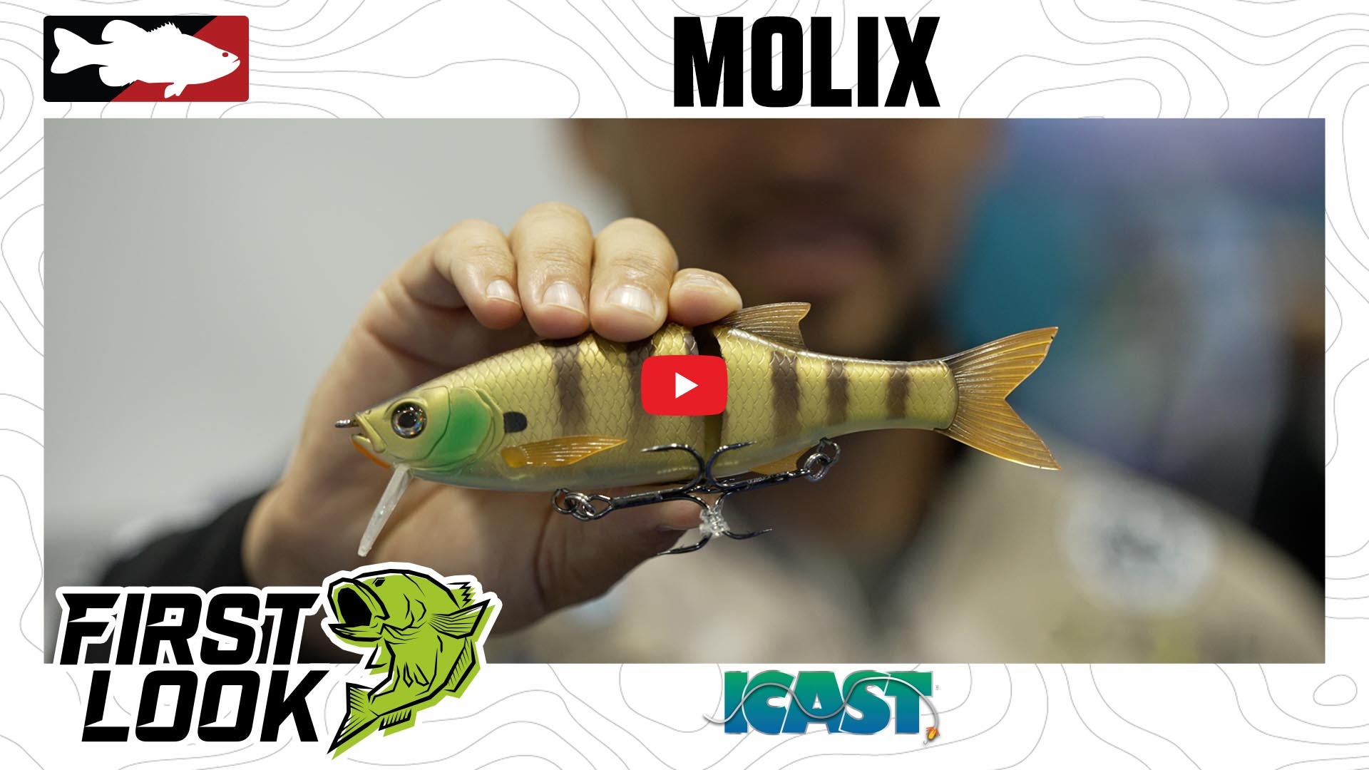 Molix Glide Bait 178 Lip Waking with Carl Jocumsen 