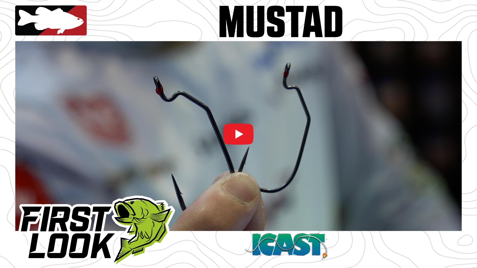 Mustad Tactical Bass Assault Wide Gap&Heavy Wide Gap Hooks 