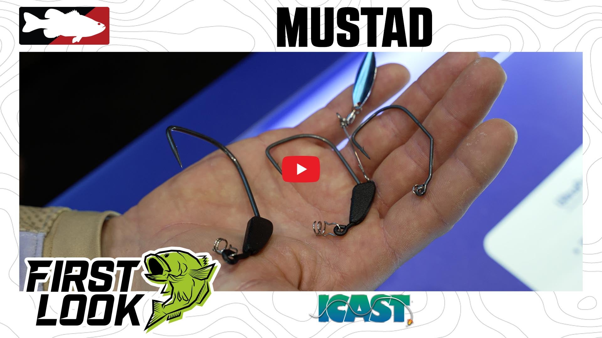 Mustad Tactical Bass Infiltrator Swim Hooks Hooks