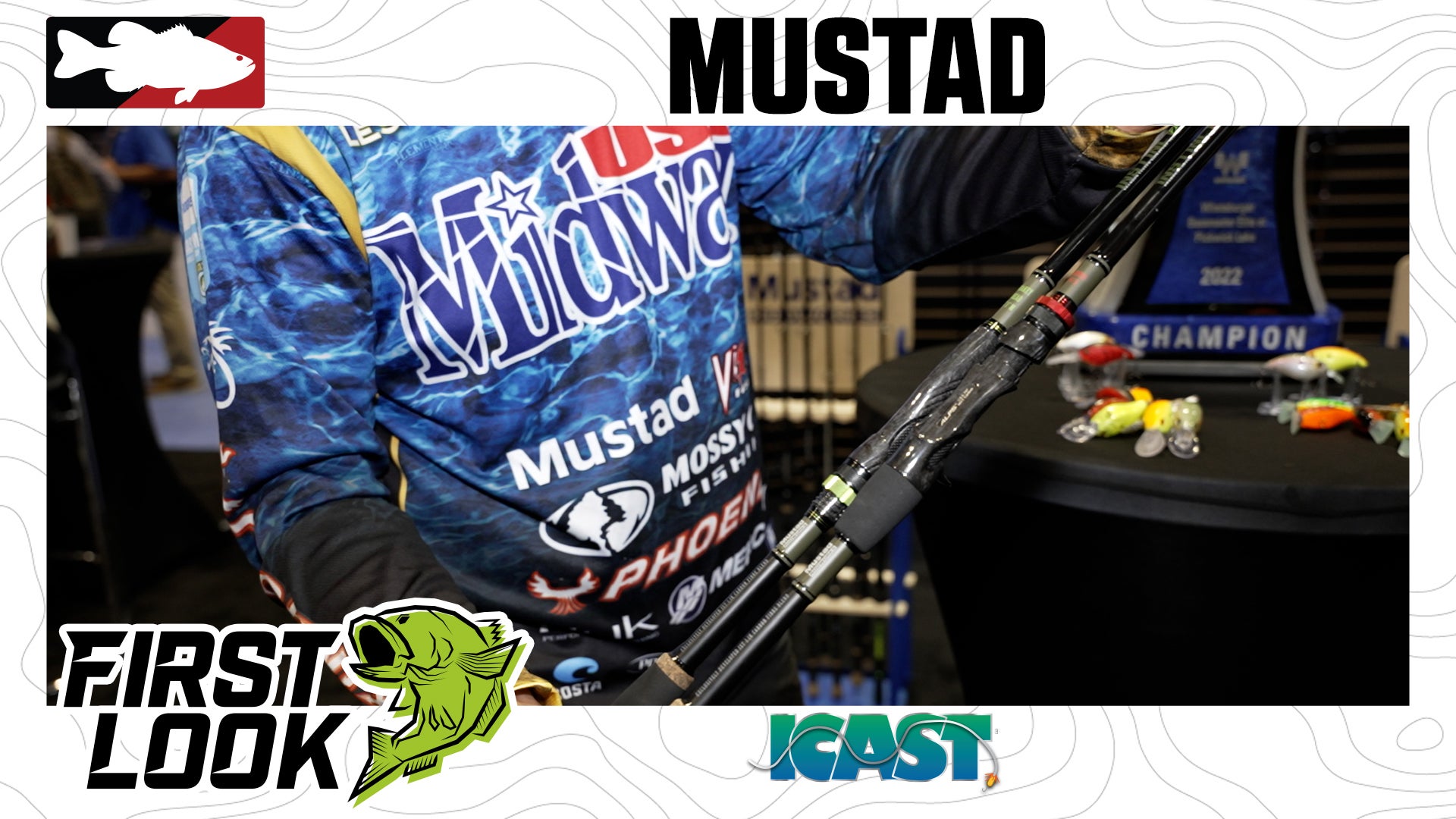 Mustad BLF Instinct Elite Rods with Brandon Lester 