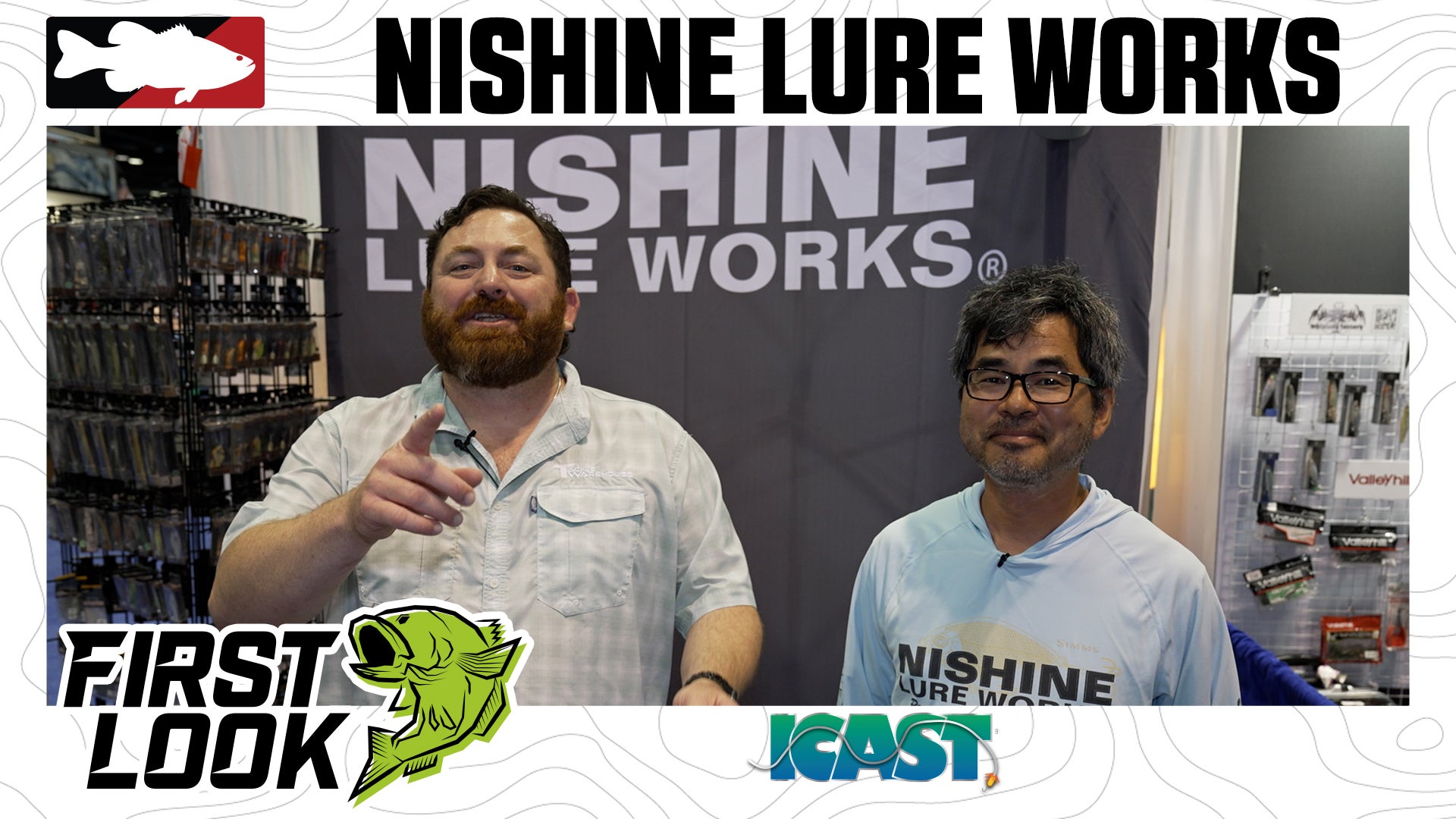 Nishine Lure Works 2022 ICAST Interview with Hiroshi