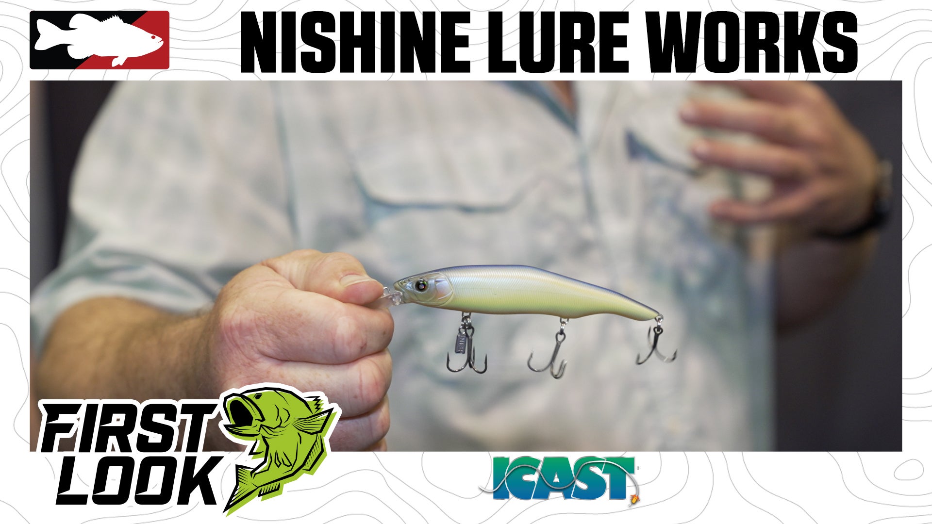 Nishine Lure Works Erie 115MD Jerkbait w. Hiroshi Nishine 