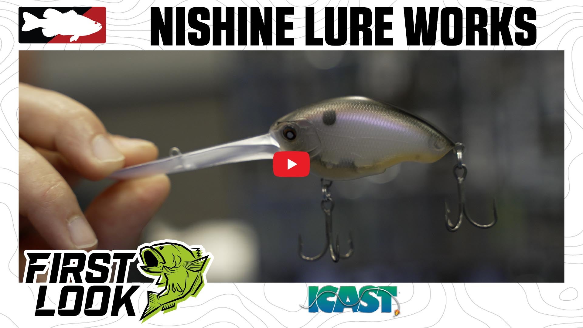 Nishine Chippawa XDD Crankbaits w H. Nishine 