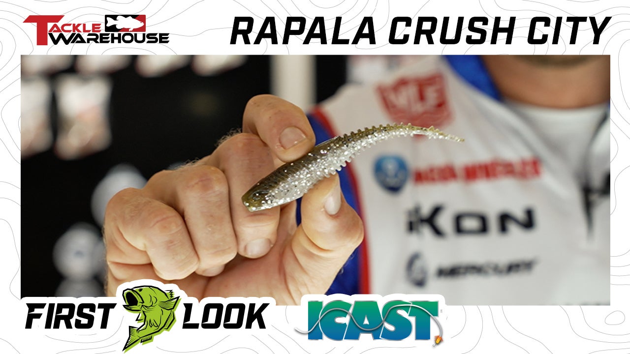 Rapala Crush City New Colors & Sizes with Jacob Wheeler 