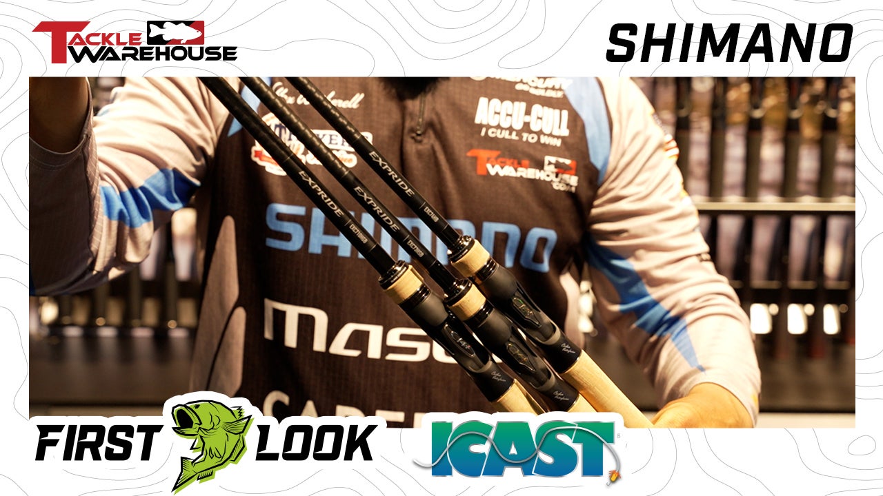 New Shimano Curado & Expride B Rod Models w Alex Wetherell 