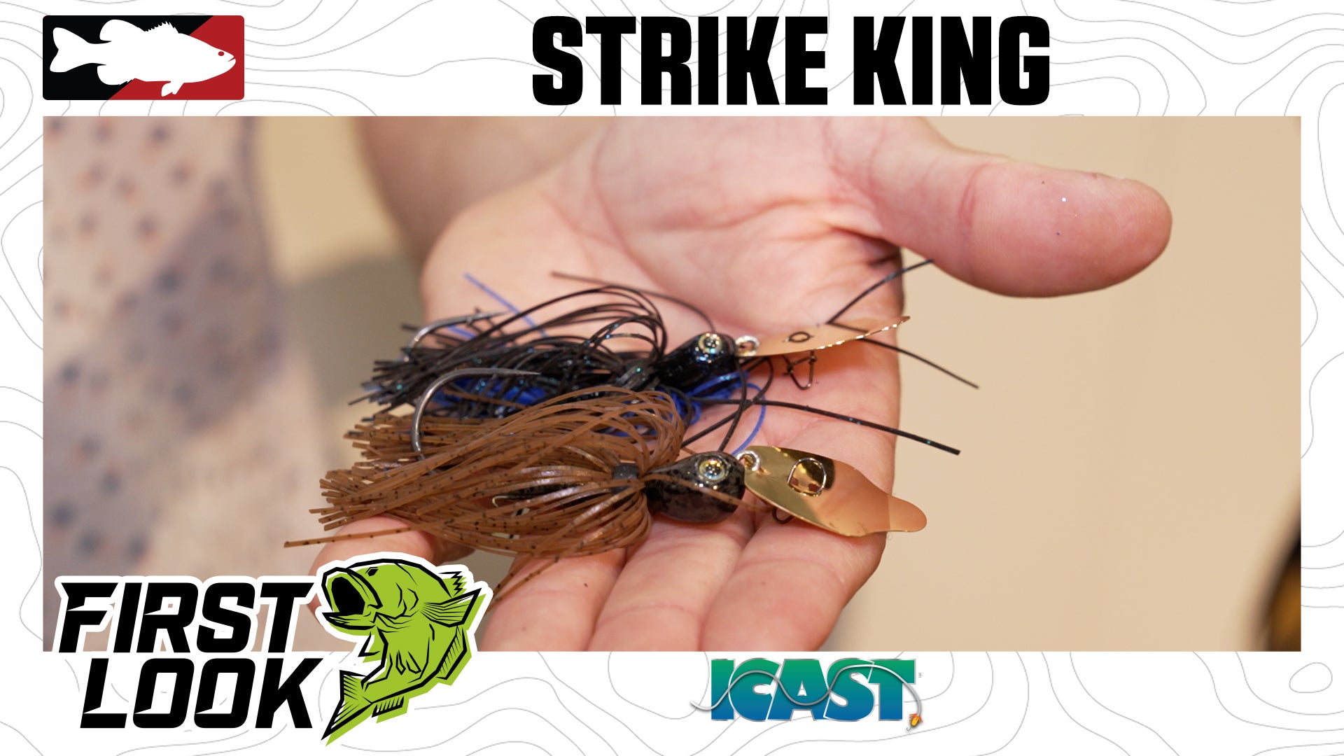 Strike King Tungsten & Gold Thunder Cricket w. Jeff Sprague