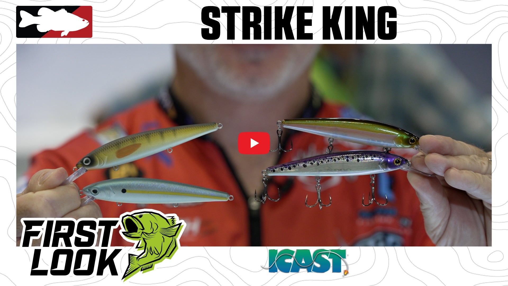 Strike King KVD Elite Deep Jerkbaits & New Colors Jerkbaits