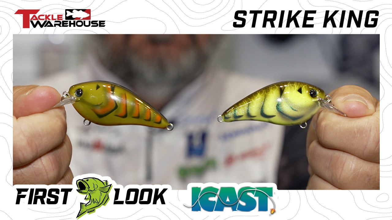 Strike King Crankbaits & Red Eye Shad New Colors w Hackney 