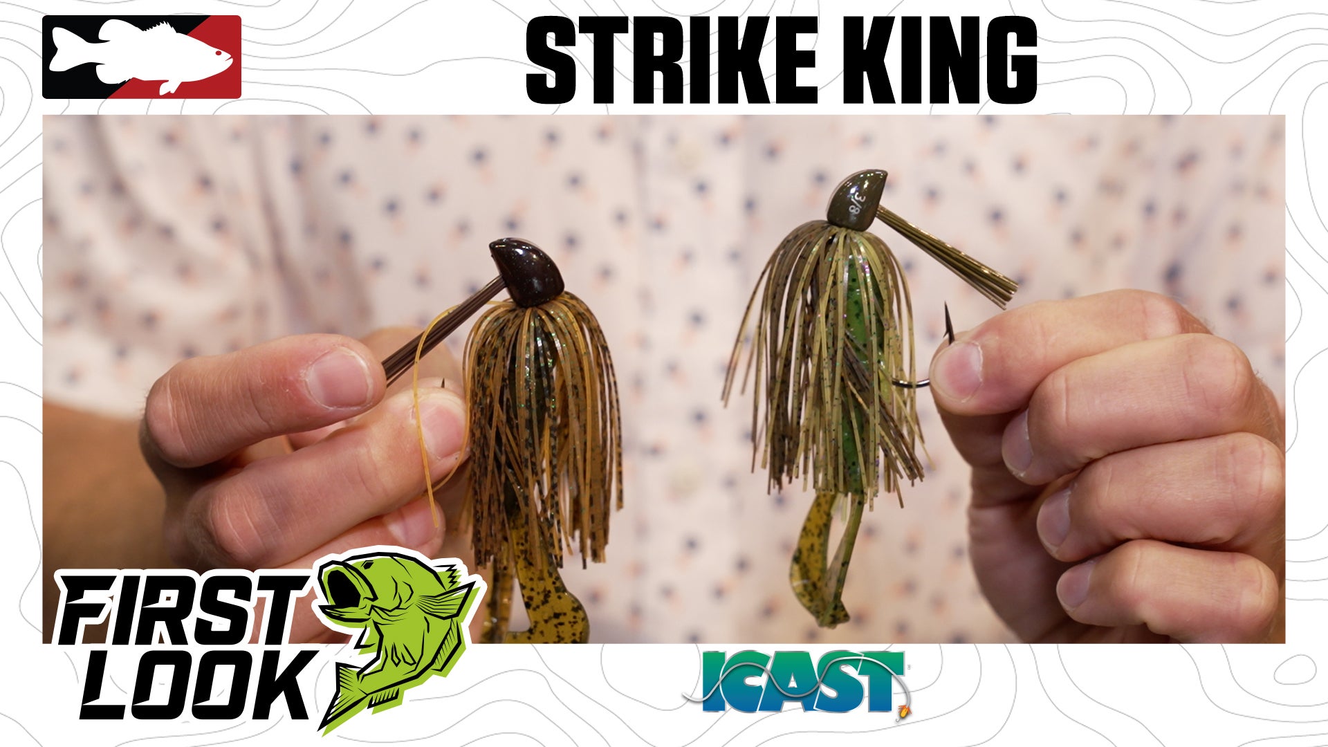 Strike King Compact Tungsten Casting Jig with Bill McDonald