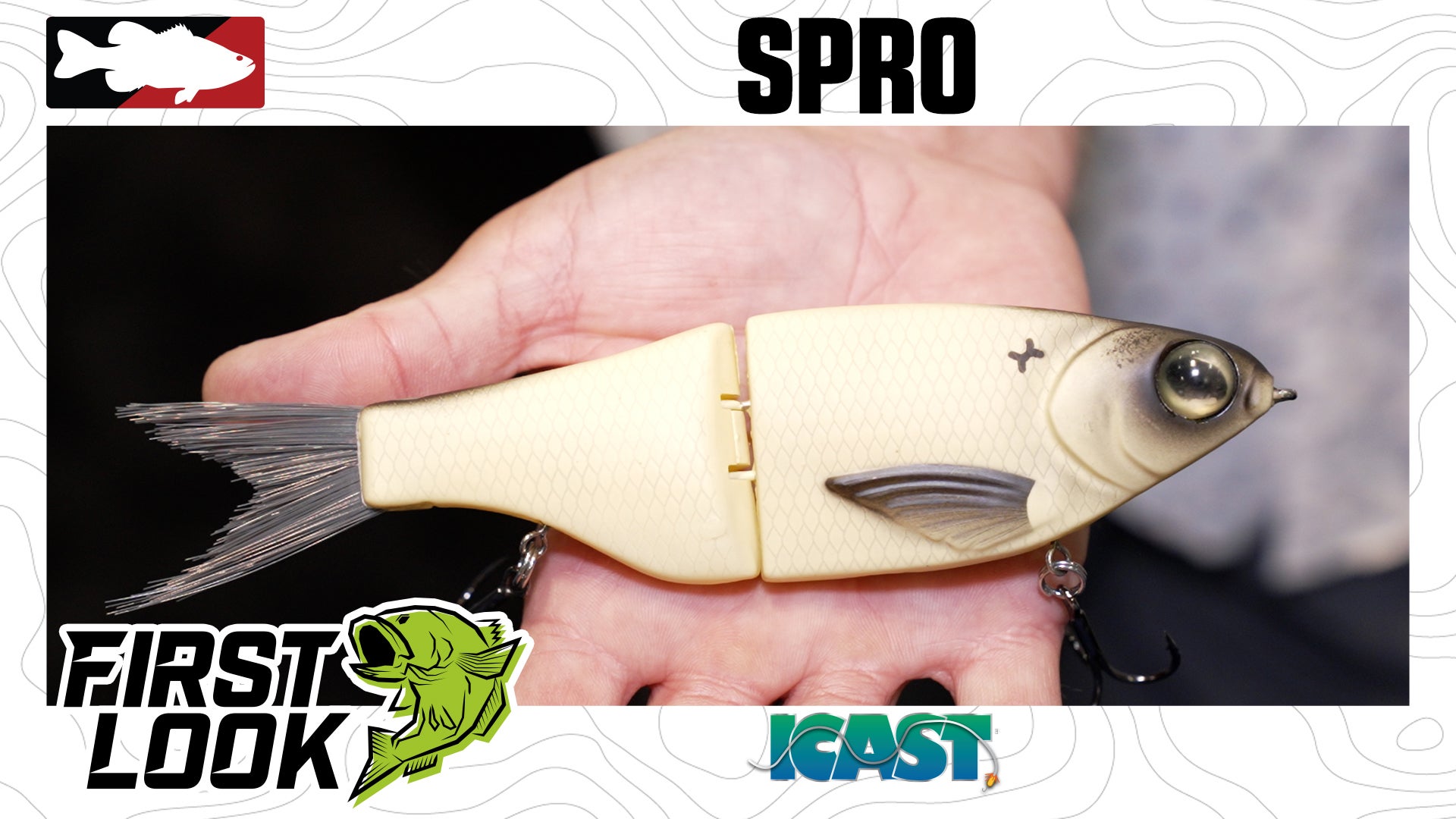 Spro KGB Chad Shad 180 Glide Bait with Kevin Brightwell 