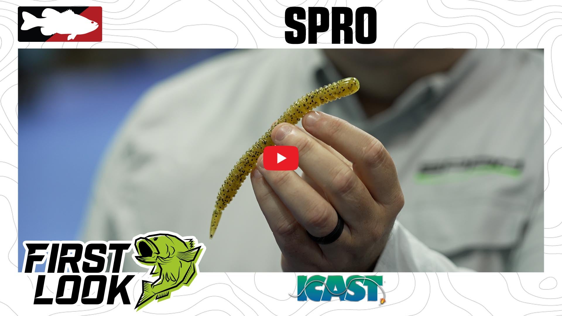 Spro Helix Soft Stick Worm with Syd 