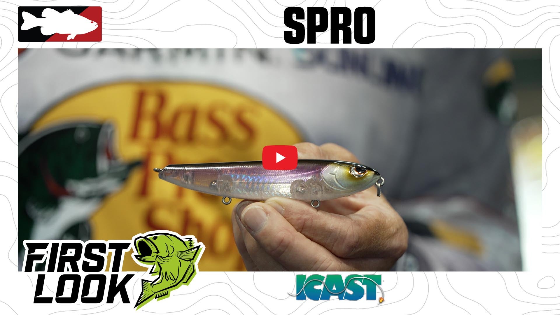 Spro Walking Haint Topwater Walking Bait with Syd 