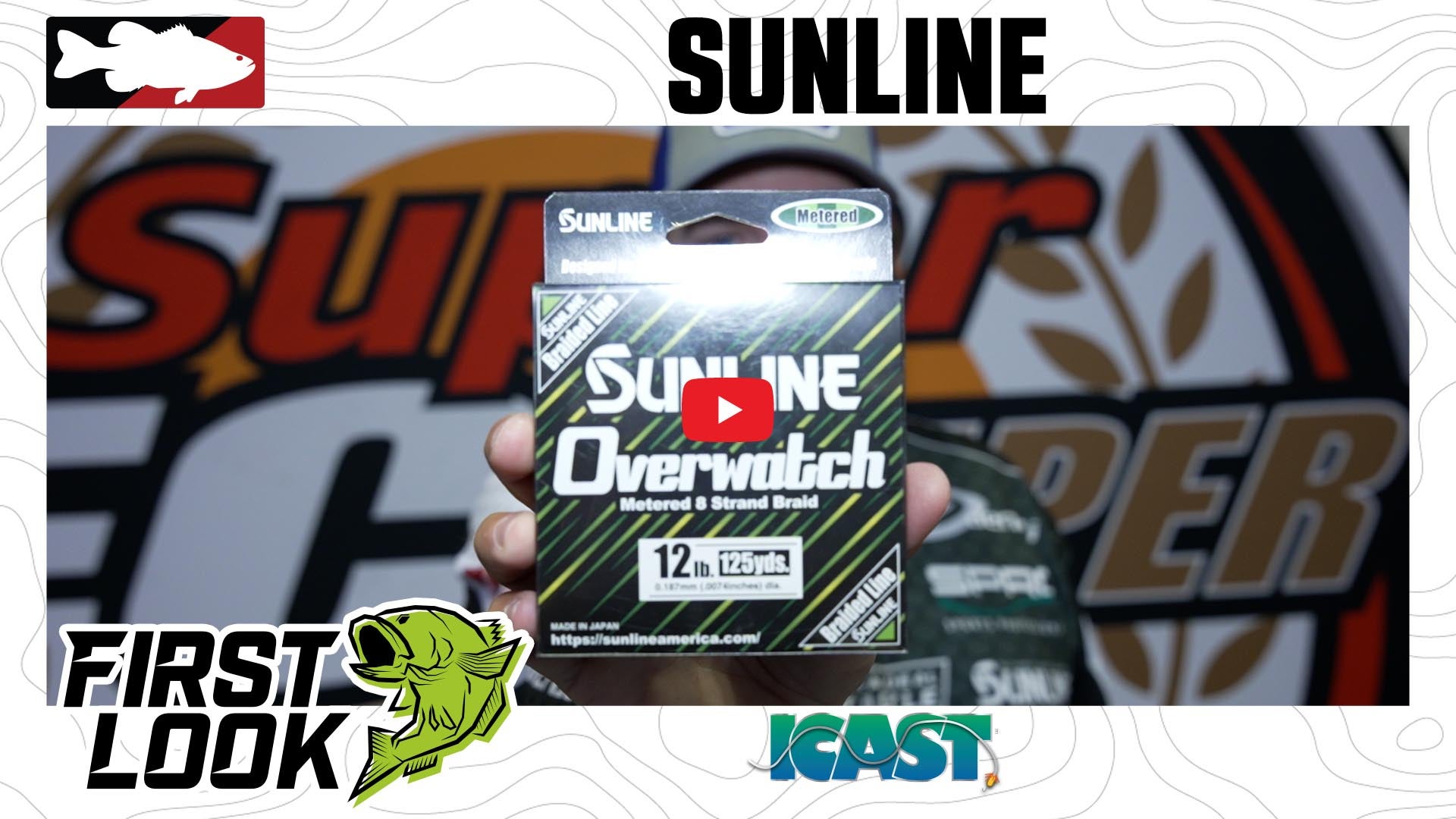 Sunline Siglon PE AMZ & Overwatch Braid - Michael Neal 