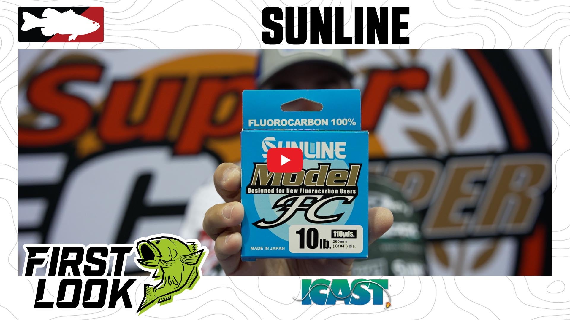 Sunline Model FC Fluorocarbon with Michael Neal 