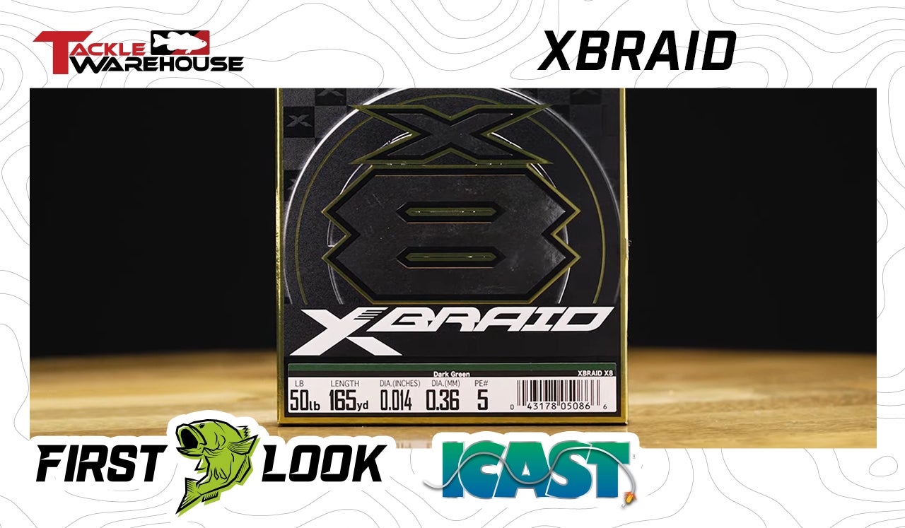 XBraid X8 Braid Braided Line - Dark Green & Green White 