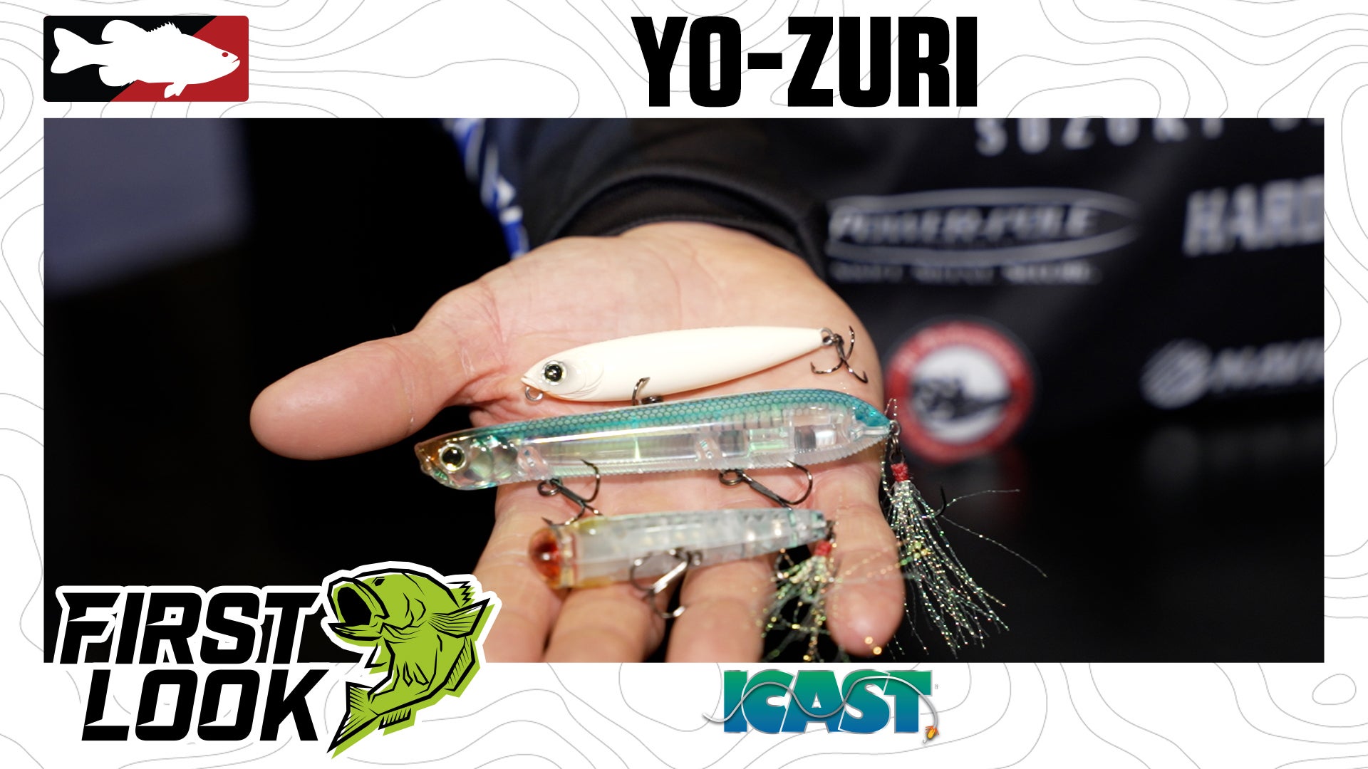 Yo-Zuri Topwater Baits with Brandon Card 