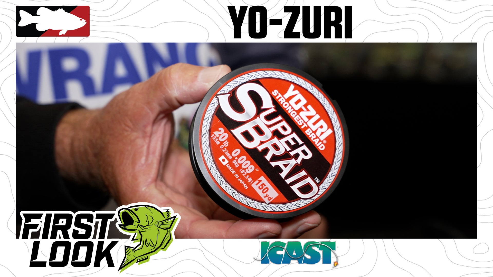 Yo-Zuri Superbraid White Line with Mike Surman 