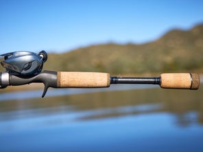 full view of cork handle