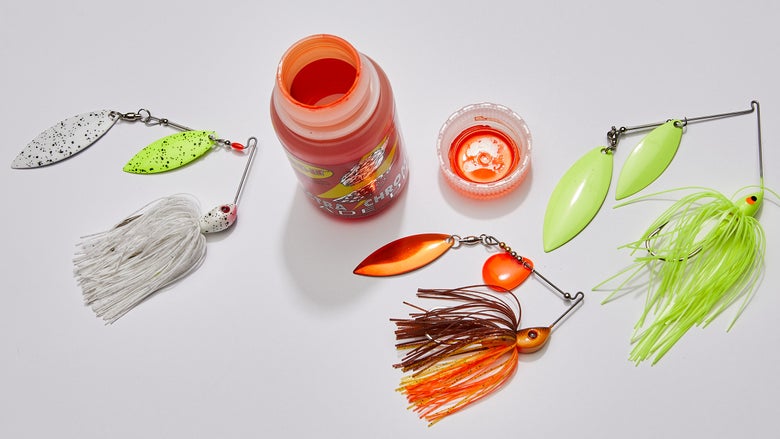 spinnerbaits with painted blades