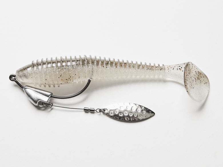 keel weighted swimbait with blade